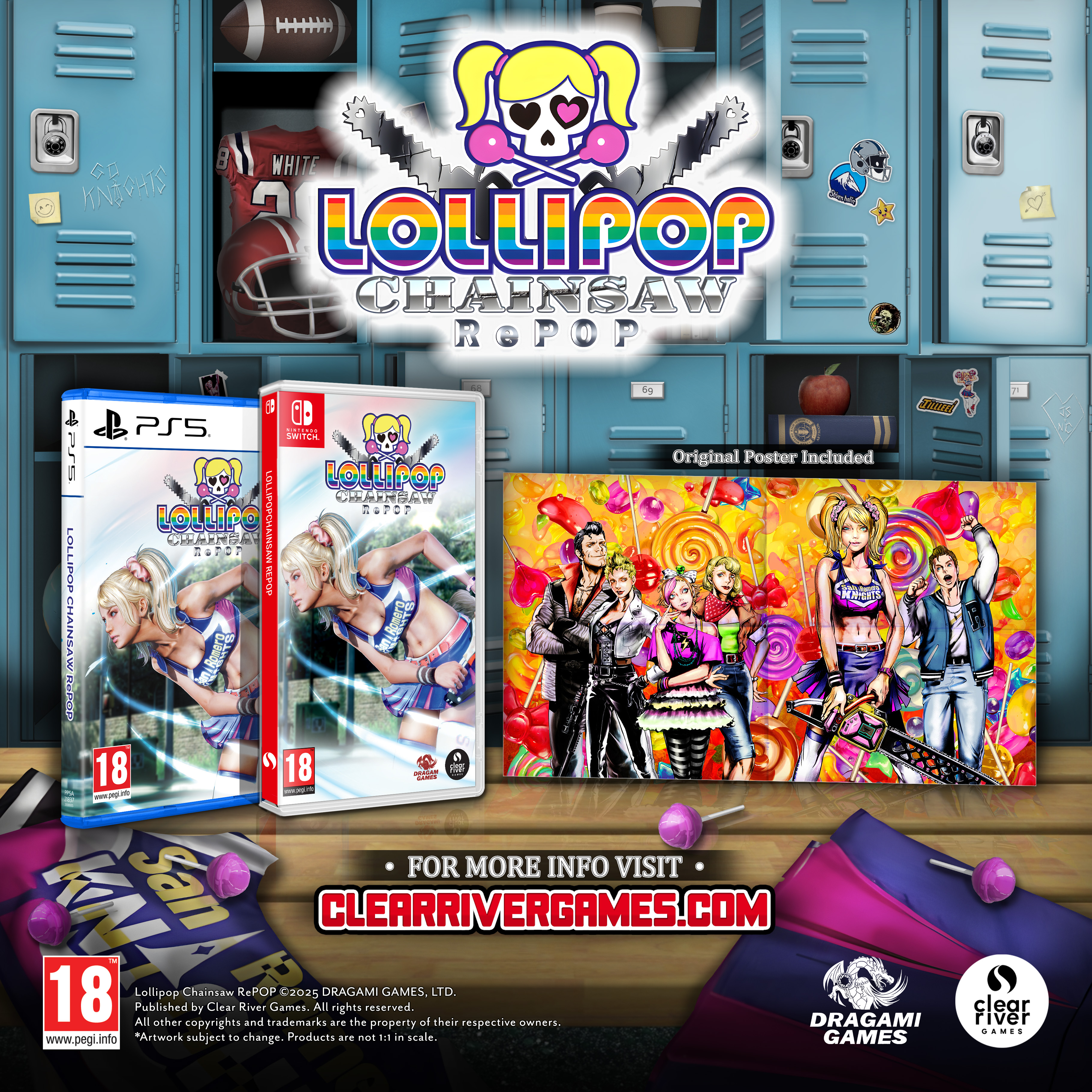 『LOLLIPOP CHAINSAW RｅPOP』 Clear River Gamesより欧州でのパッケージ版発売が決定!
